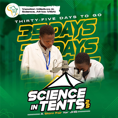A STEM Fair for J.H.S in Ghana 2nd To 4th July 2025